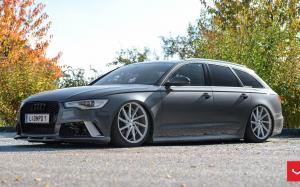 Audi A6 Avant on Vossen Wheels (CVT) 2016 года